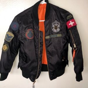 Flight jacket with Patches (kids)